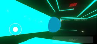 Cyberpunk Neon Ball - Screenshot 2