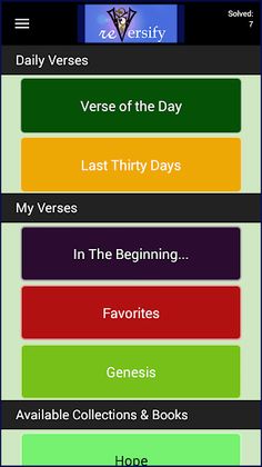 reVersify - Screenshot 2