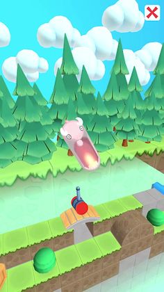 Screaming Heads: tap and jump - Screenshot 2