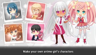 Anime School Dress Up Girl - Screenshot 2