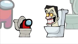 Skibidi toilet vs amongus - Screenshot 2