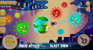 Virus War Shooting Game - Screenshot 2