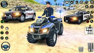 Police Game: ATV Quad Bike - Screenshot 2