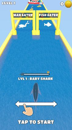 Shark Runner - Screenshot 1