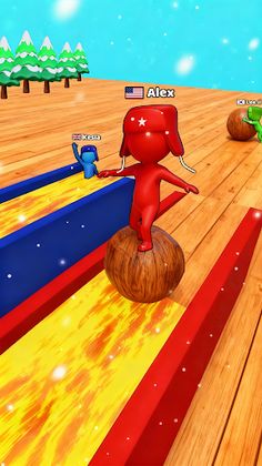 Snow Race 3D™: Fun Racing - Screenshot 2