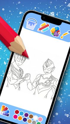 Ultraman Coloring Game - Screenshot 4
