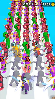 Merge Warrior - Screenshot 2