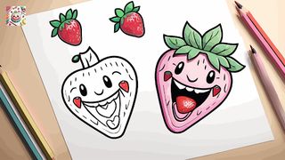 Fruit n Vegetable Color Kawai - Screenshot 3