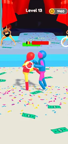 Drunk Punch.io 3D - Screenshot 1