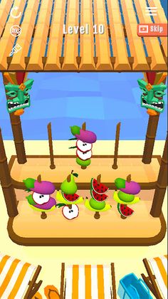 Juicy Jelly Fruits - 3D Sort P - Screenshot 1