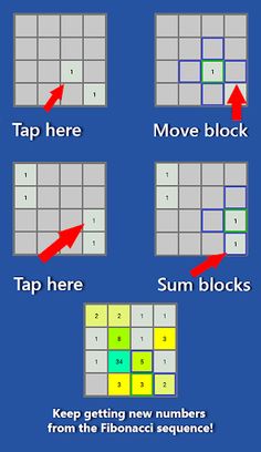 Math Puzzle | Fibonacci Game - Screenshot 1