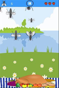 Thanksgiving Games : Smash Fly - Screenshot 1