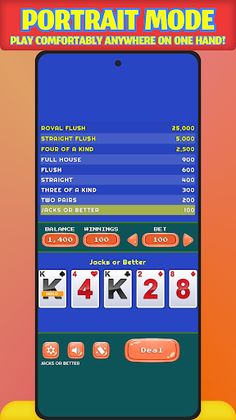 Jacks or Better - Offline - Screenshot 1