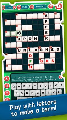 Economics Crossword Puzzle - Screenshot 2