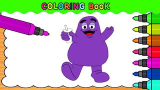 The Grimace Shake Coloring - Screenshot 1