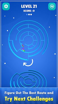 Maze Ball 3D Rolling Maze Game - Screenshot 1