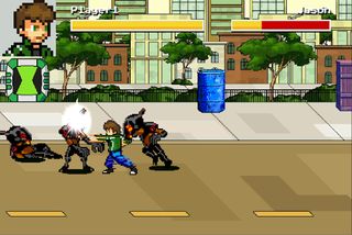 Ben Pixel 10: Raging Fist - Screenshot 1