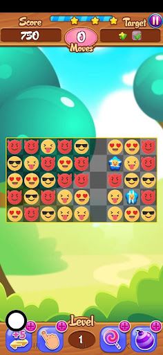 sweet emoji crush - Screenshot 1