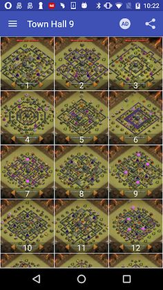 War layouts for Clash of Clans - Screenshot 2