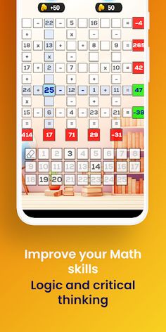 Math number games: Cross Math - Screenshot 4
