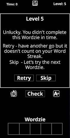 Wordzie - Screenshot 2