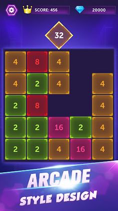 Diamond Magic 2048 - Screenshot 2