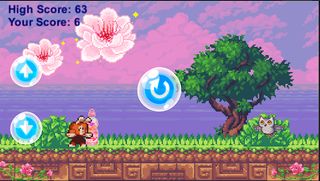 Bunny Girl Jump- Idle Dino Gam - Screenshot 2