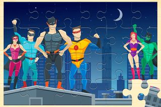 Kids Superhero Puzzles - Screenshot 3