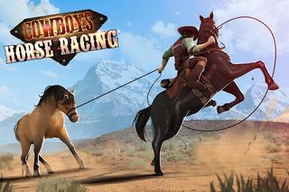 Cowboys Horse Racing Derby - Screenshot 1