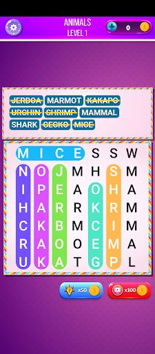 Hidden Word Search Puzzle - Screenshot 4