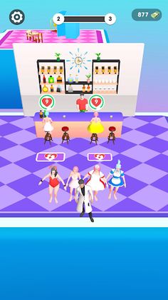 Body Race - Girlfriend Running - Screenshot 2