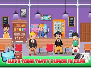 Pretend Play Office: Fun Life - Screenshot 3