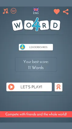 4 Letters - Find & Make Words! - Screenshot 4