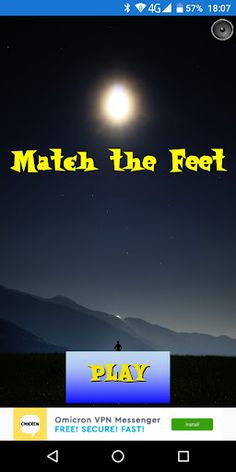 Match the feet - Screenshot 1