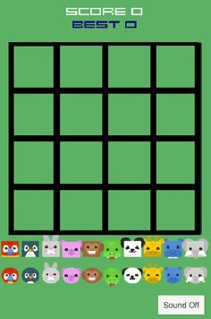 Hayvanlar ile 2048 - Screenshot 3