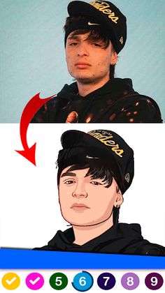 Peso Pluma Juegos Colorear - Screenshot 4