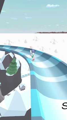 Ice Race 3D - Screenshot 1
