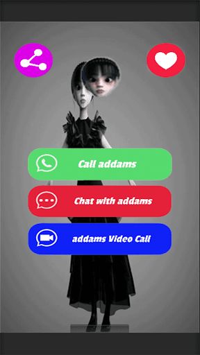 Wednesday Addams is Calling - Screenshot 3