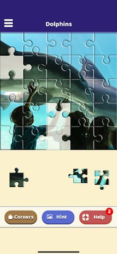 Dolphin Love Puzzle - Screenshot 3