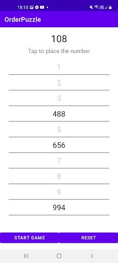 OrderPuzzle - Screenshot 3