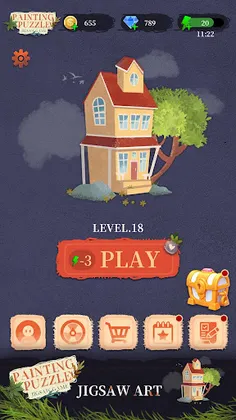 Painting puzzle : Jigsaw game - Screenshot 2