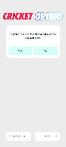 Cricket Opinion - Fantasy App - Screenshot 2