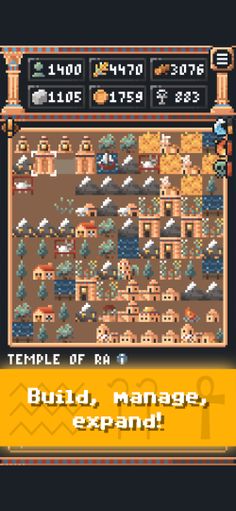 Tiny Pharaoh: Pixel Strategy - Screenshot 3