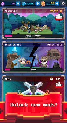 Summoner's Battle 2048 - Screenshot 1