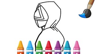 Squid Game Coloring Book - Screenshot 3
