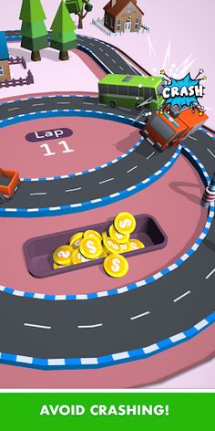 Don't Crash! 3D - Screenshot 3