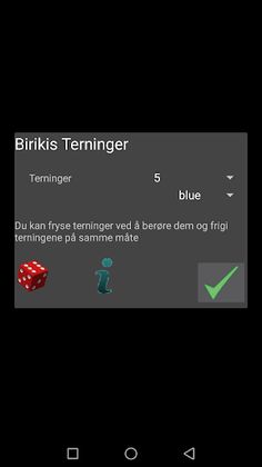 Birikis Dice - Screenshot 1