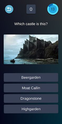 Game Of Thrones Quiz - Screenshot 2