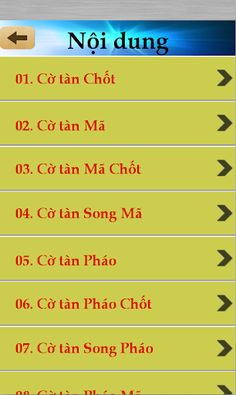 Cẩm nang cờ tàn - Screenshot 2