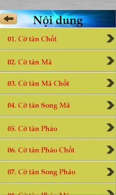 Cẩm nang cờ tàn - Screenshot 2